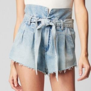NEW! BLANK NYC Paper Bag Waist Denim Shorts!